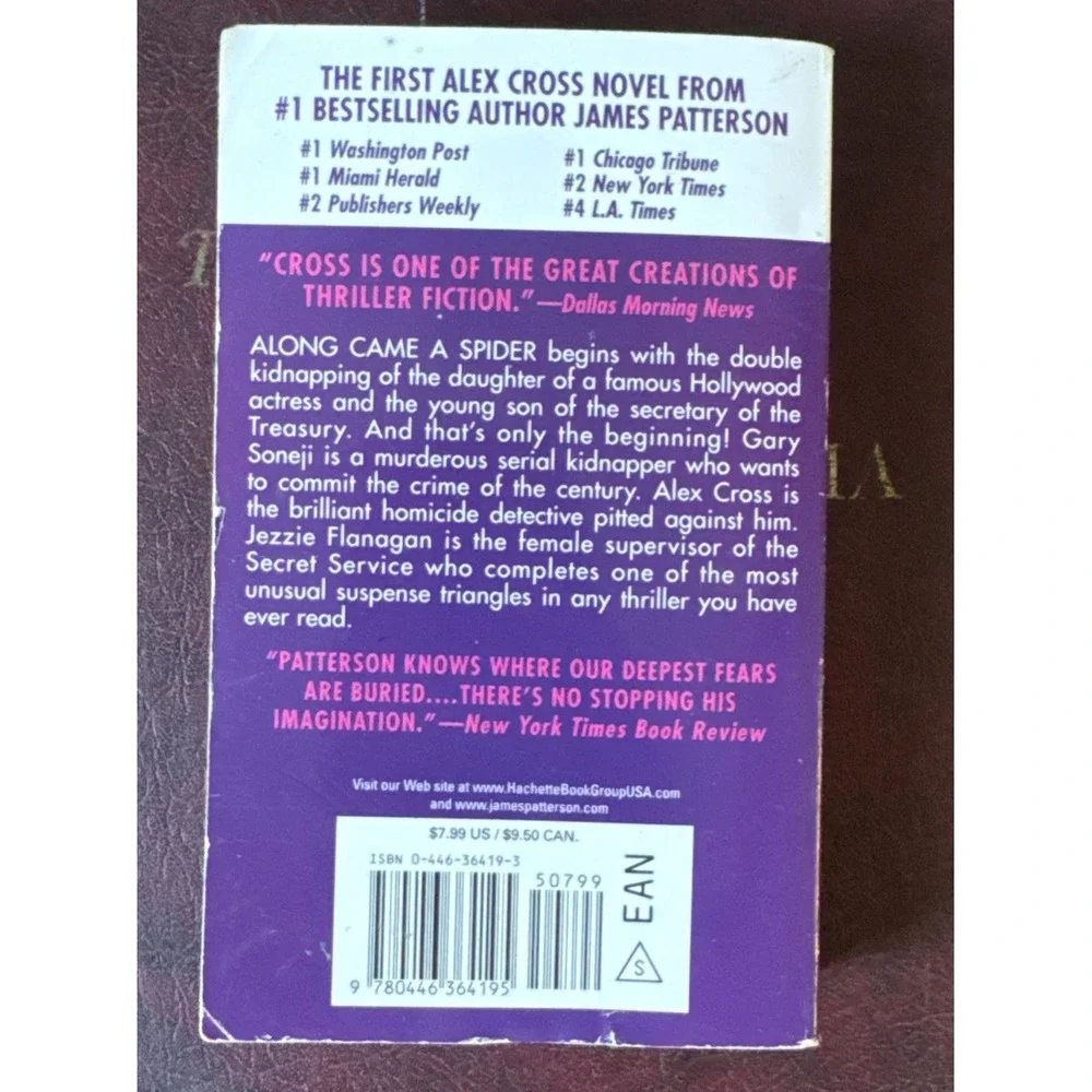 Along Came A Spider by James Patterson
